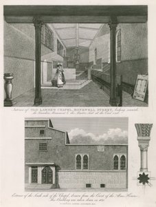 Old Lambes Chapel, Monkwell Street, London af English School
