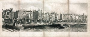 Old London Bridge af English School