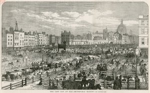 Old Smithfield Market af English School