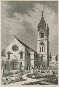 Old St Pancras Church, London, for nylig restaureret og udvidet af English School