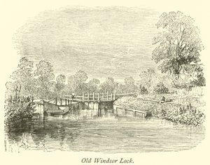 Old Windsor Lock  af English School