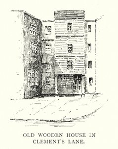 Altes Holzhaus in Clement