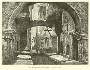 Gammelt fiskemarked, Pescheria Vecchia, Rom af English School