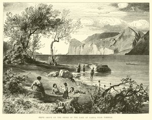 Olive Grove on the shore of the Lake of Garda, near Torbole  af English School
