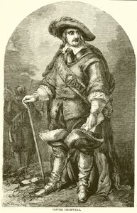 Oliver Cromwell af English School