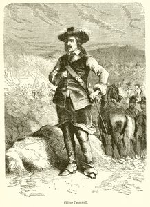 Oliver Cromwell af English School