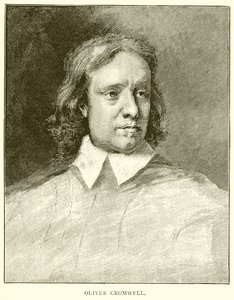 Oliver Cromwell af English School