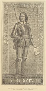 Oliver Cromwell af English School