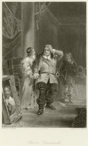Oliver Cromwell af English School