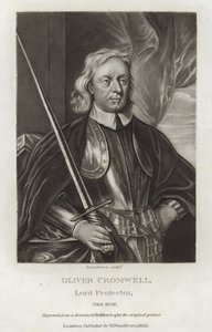 Oliver Cromwell af English School