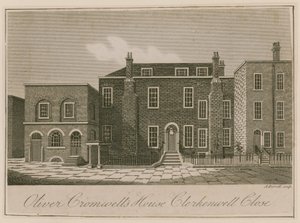 Oliver Cromwells hus, Clerkenwell Close, London af English School