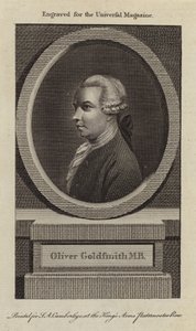 Oliver Goldsmith af English School