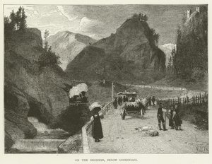 On the Brenner, below Gossensass  af English School