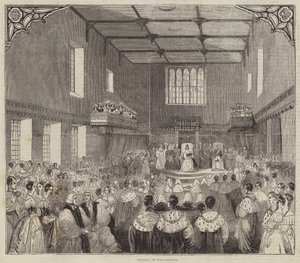 Åbning af Folketinget af English School