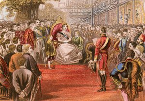 Åbning af den store udstilling af English School