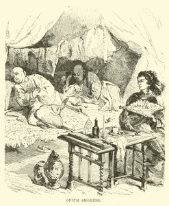 Opium rygere af English School