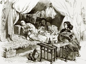 Opium rygere af English School