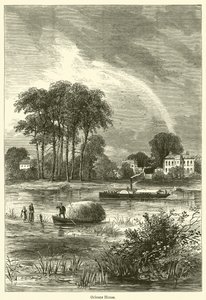 Orleans House (gravering) af English School