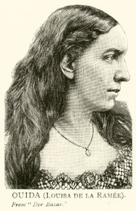 Ouida, Louisa de la Ramee (gravering) af English School