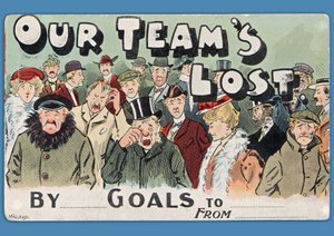 Vores hold tabte ved...mål til...Fra... af English School