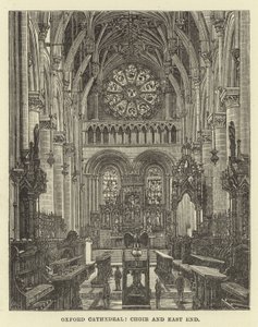 Oxford Cathedral, kor og østenden af English School