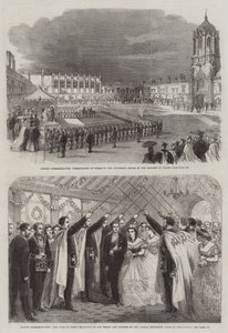 Oxford Commemoration (gravering) af English School