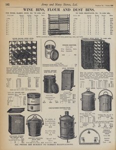 Side fra Army and Navy Stores katalog af English School