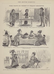 Side fra The British Working Man or One Who Does Not Believe In Him (gravering) af English School