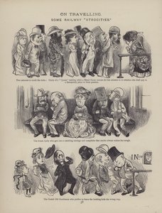 Side fra The British Working Man or One Who Does Not Believe In Him (gravering) af English School