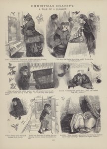 Side fra The British Working Man or One Who Does Not Believe In Him (gravering) af English School