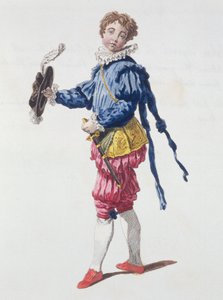 Pageboy ved hoffet under Edward VIs regeringstid af English School