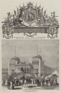 Palace of the Bey of Tunis (gravering) af English School