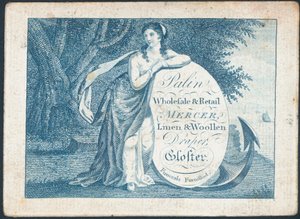 Palin, grossist og detailhandel, handelskort af English School