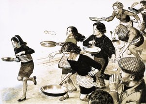 Pandekageløb af English School