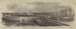 Panoramaudsigt over Broadstone Railway Terminus af English School