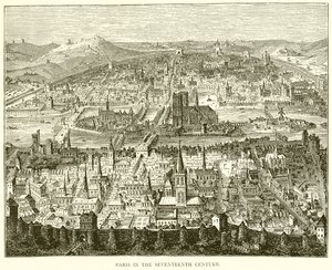 Paris i det syttende århundrede af English School