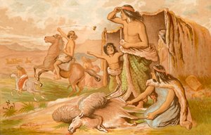 Patagonierne - Afgang til Guanco-jagten af English School