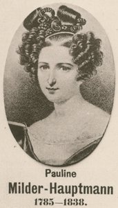 Pauline Milder-Hauptmann (dybtryk) af English School