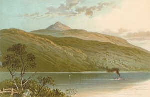 Peak of Ben Lomond fra Tarbet af English School