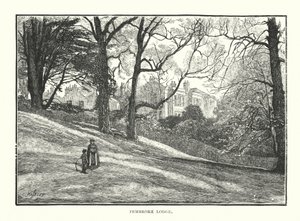 Pembroke Lodge (gravering) af English School