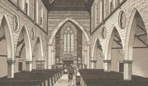 Kirche von Penarth, Innenraum von English School