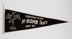 Vimpel, 1957-58 (bomuld) af English School
