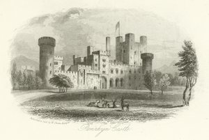 Penrhyn Castle, Llandygai, Wales af English School