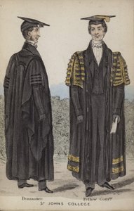 Pensoner, Fellow Commoner, St Johns College af English School