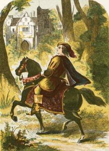 Perkin Warbeck tager tilflugt i Abbey of Beaulieu, i den nye skov af English School