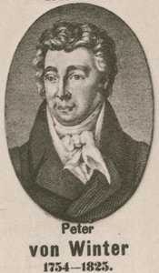 Peter von Winter (gravering) af English School