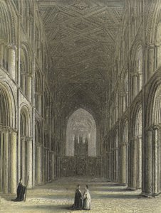 Peterborough Cathedral, The Nave af English School