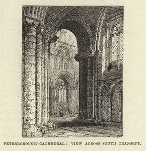 Peterborough Cathedral, Udsigt over det sydlige tværskib af English School