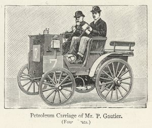 Petroleumstransport af hr. P Gautier af English School