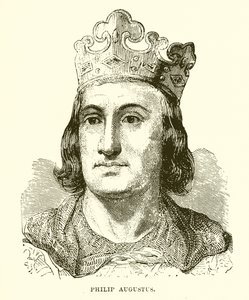 Philip Augustus af English School